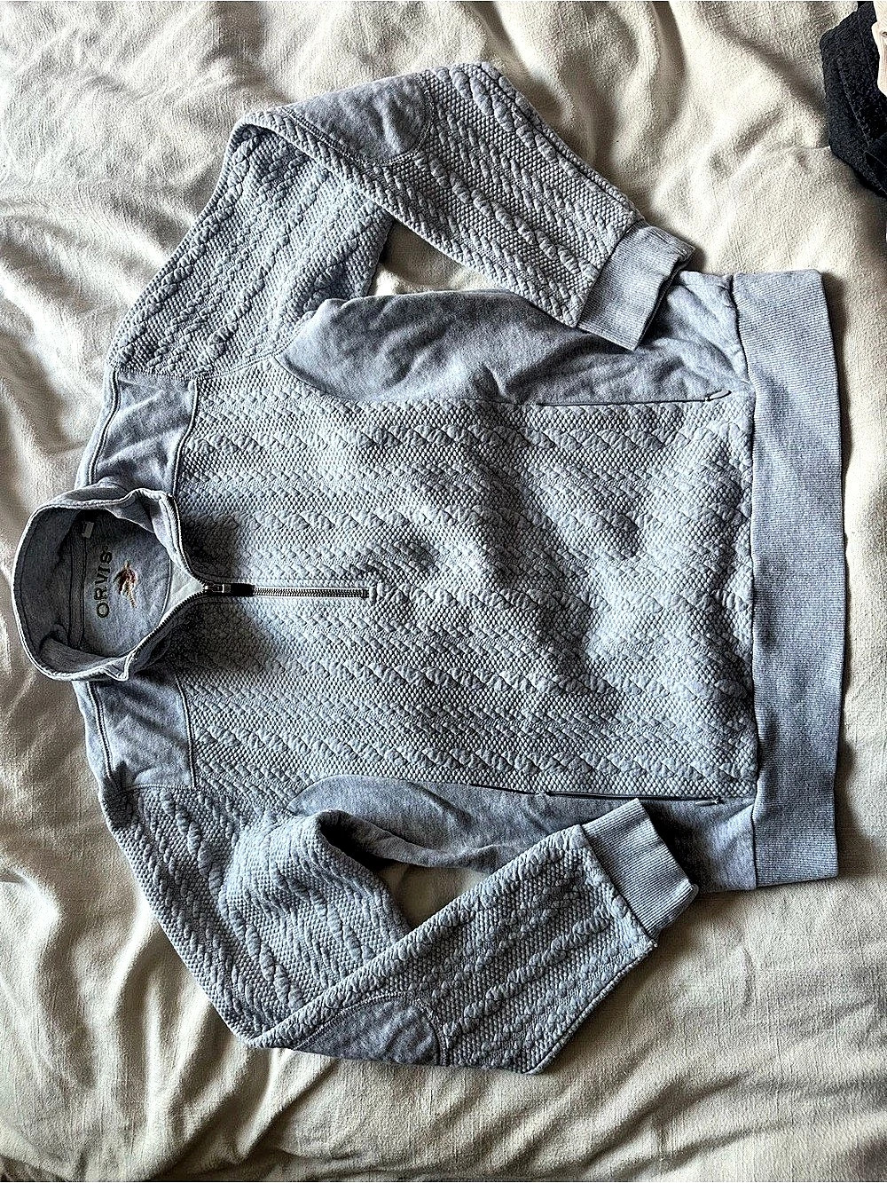 Orvis Gray Sweatshirt Like New